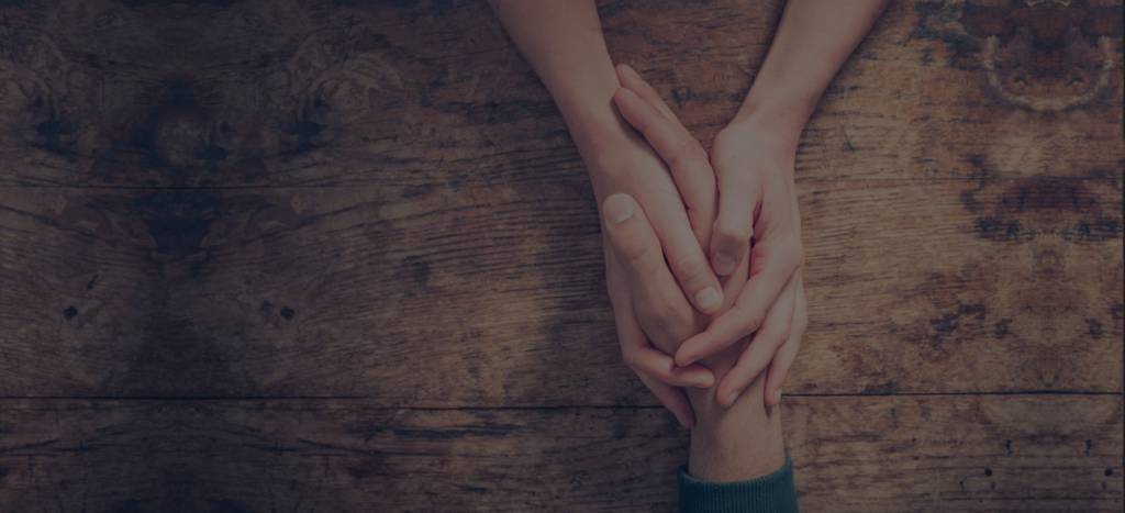 Image of female hands holding make hand